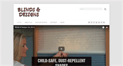 Desktop Screenshot of myblindsanddesigns.com